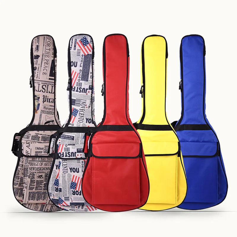 Thickened Acoustic Guitar Bag - 36/39/41 inch - Oxford Cloth - Guitar Accessory