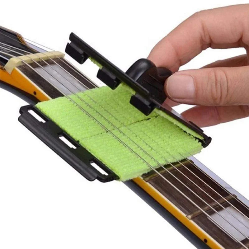 Guitar String Cleaner Tool for All Instruments - Preserves Tone, Easy to Carry