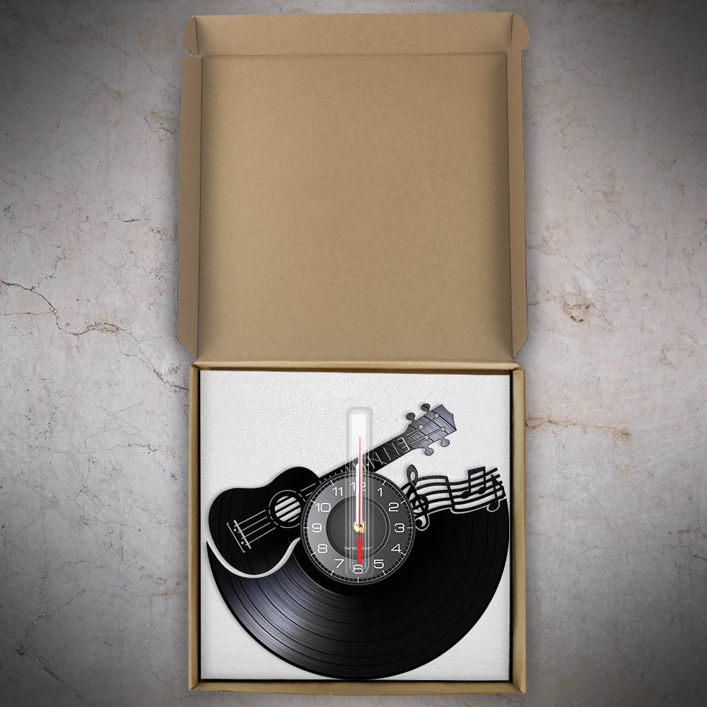 Vinyl LP Record Retro Wall Clock