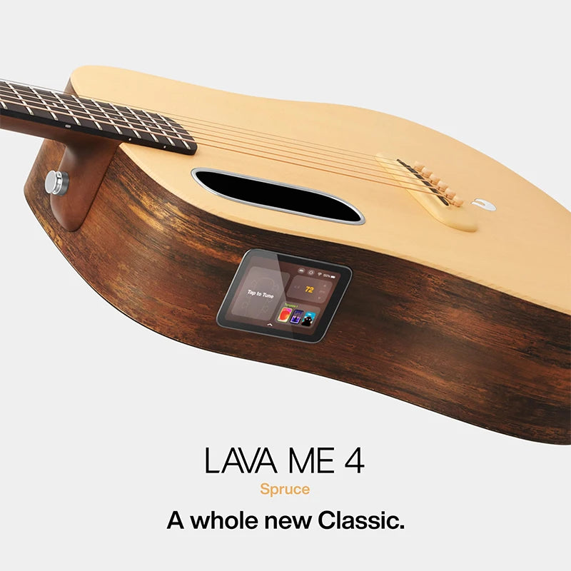 LAVA ME 4 Spruce Electric Guitar - Global Version with TouchScreen & FreeBoost 2.0