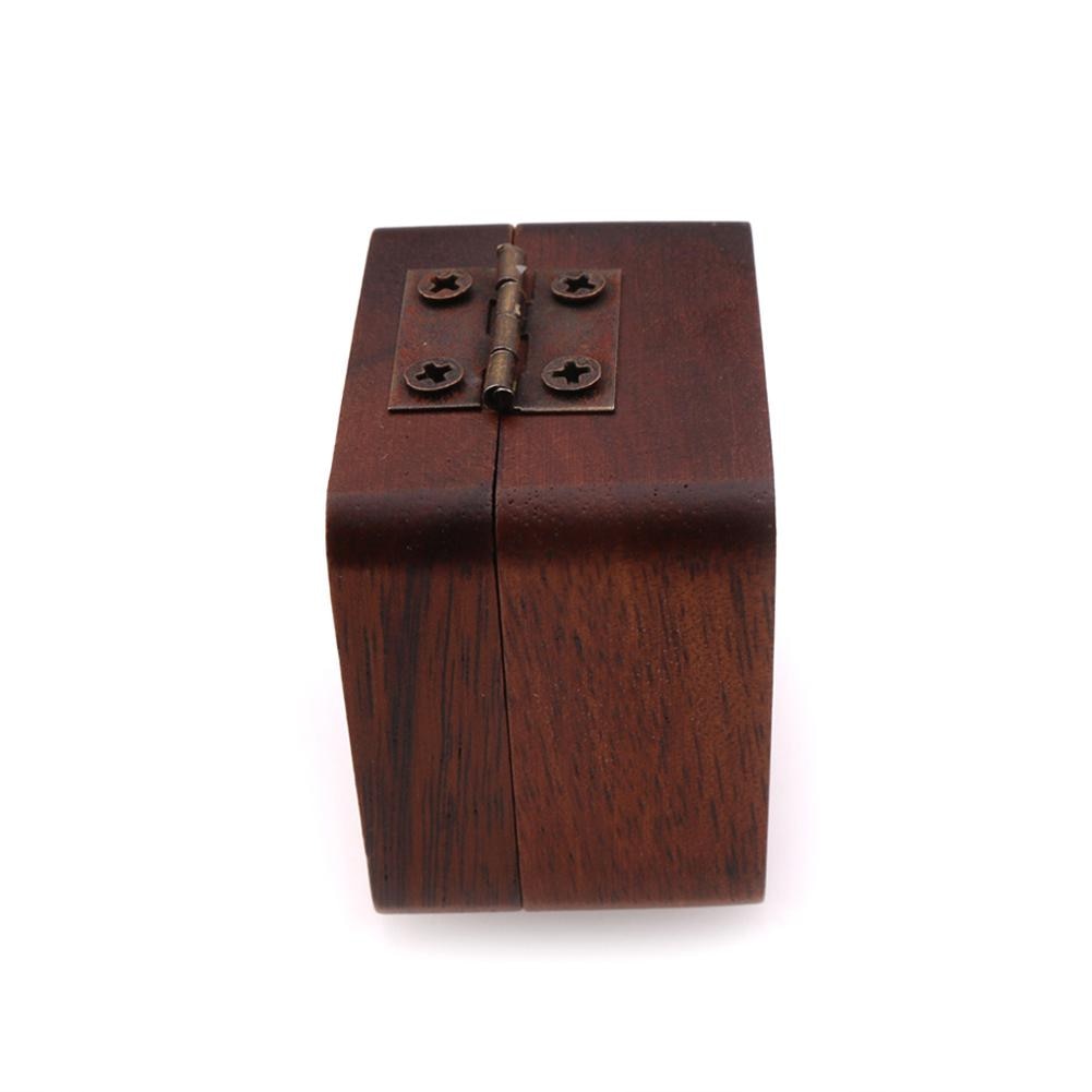 Wooden Guitar Pick Box