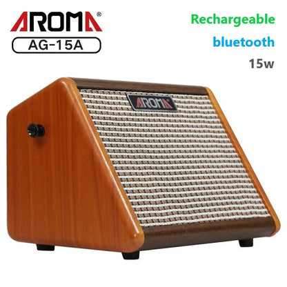 Guitar Amplifier - Rechargeable, Bluetooth, Mic Input