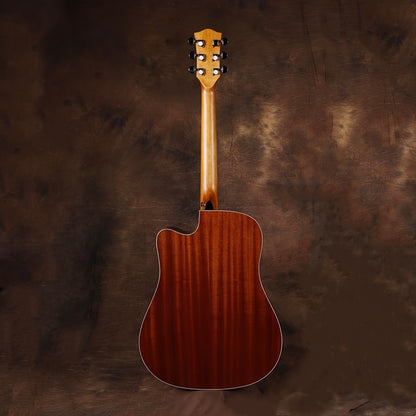 41 Inch Sapele Acoustic Guitar with Accessories - Perfect for Musical Practice