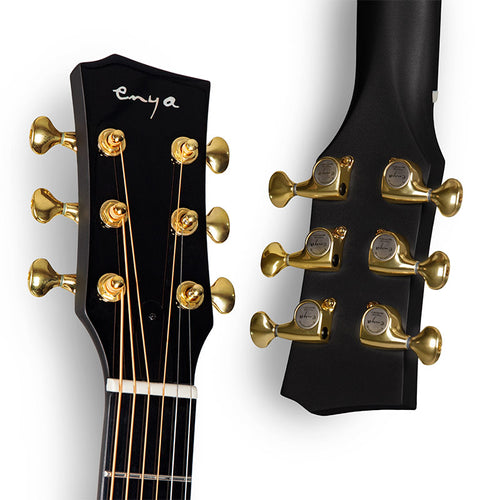 Enya X4 Pro Carbon Fiber AcousticPlus Guitar - Hard Case & Strap Included