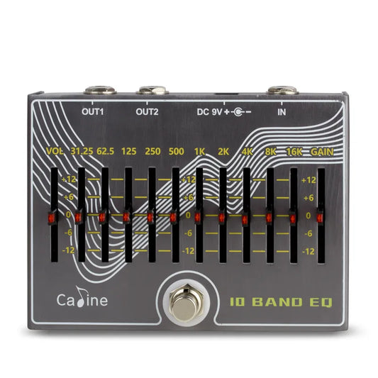 Caline CP-81 10 Band EQ Pedal with Volume and Gain Control