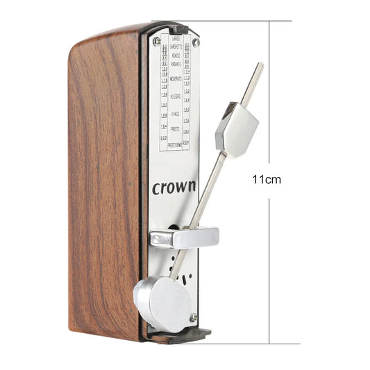 Pocket-Sized Mechanical Metronome for Music Instruments - 11cm