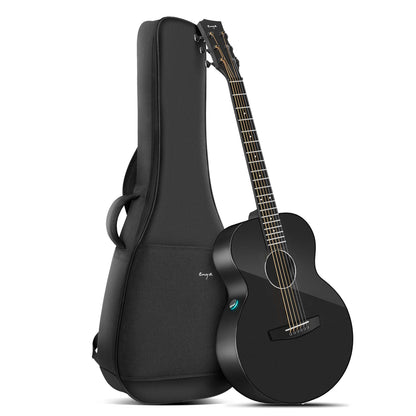 Enya X3 Pro Carbon Fiber Acoustic Electric Guitar Bundle