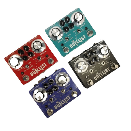 Handmade Overdrive Distortion Pedal - True Bypass, Multiple Options Available