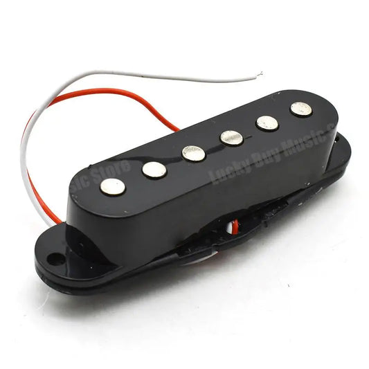 Electric Guitar Single Coil Pickup - Neck/Middle/Bridge Position - Black/White/Cream