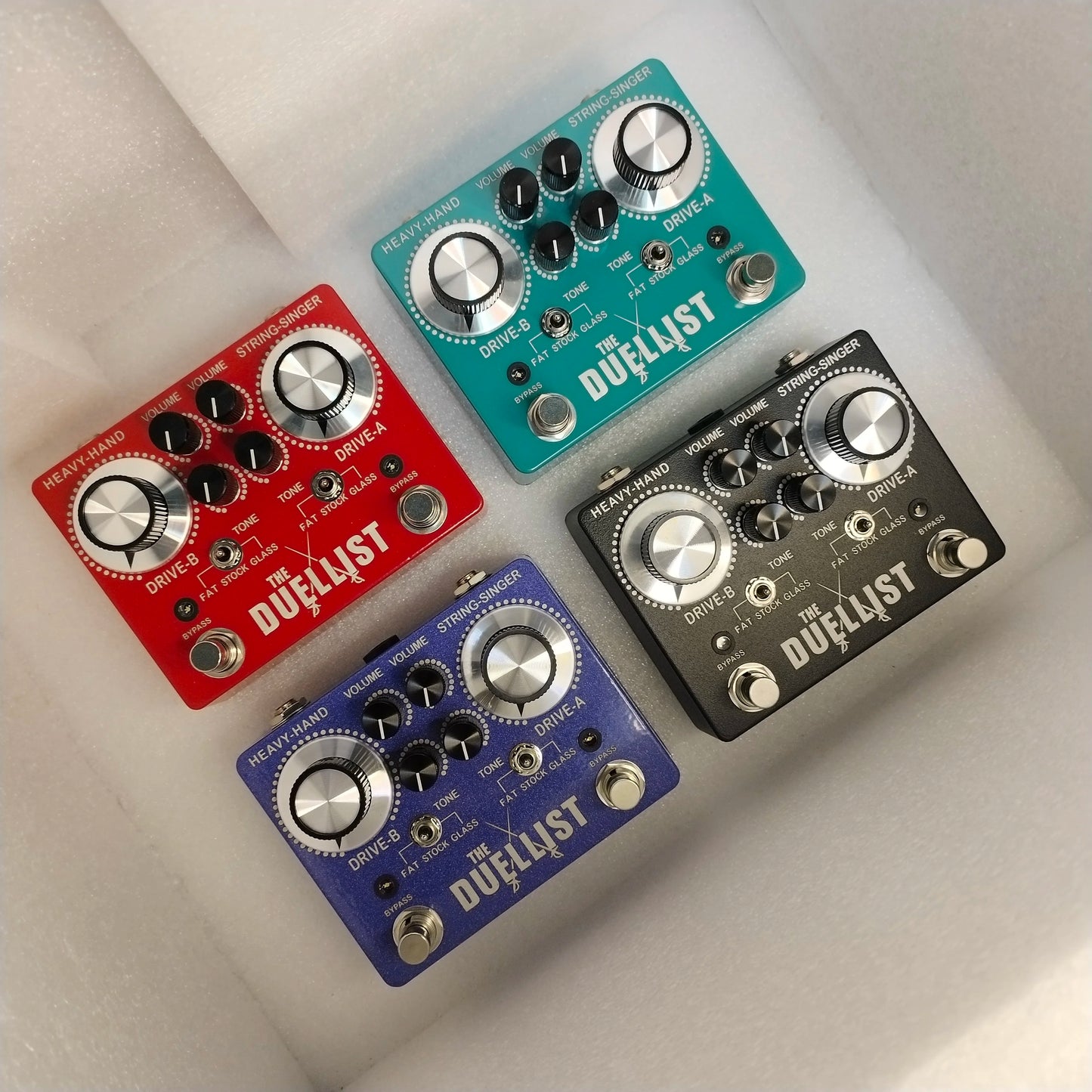 Handmade Overdrive Distortion Pedal - True Bypass, Multiple Options Available